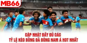 Cập Nhật Đầy Đủ Các Tỷ Lệ Kèo Bóng Đá Đông Nam Á Hot Nhất