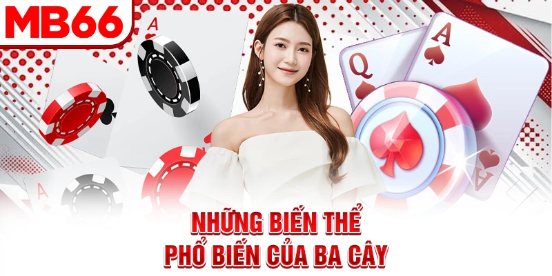 Những biến thể phổ biến của ba cây